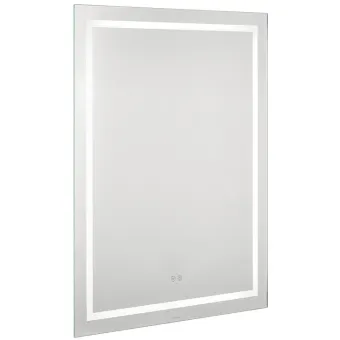 Veidrodis su LED apšvietimu stačiakampis, 25W, 700x900mm, MultiWhite 3100-7000K