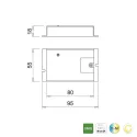 Valdiklis POLY D-MWA su lizdu 3 JG 24V 72W