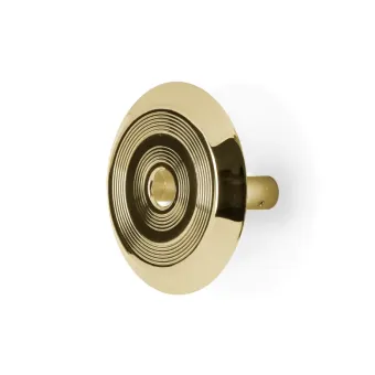 Rankenėlė HENDRIX CC65mm, Ø105mm, H40mm, poliruotas žalvaris