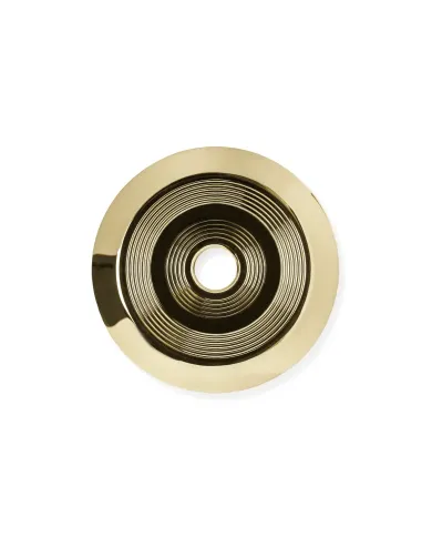 Handle HENDRIX CC65mm Ø105mm H40mm polished brass 