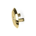 Handle HENDRIX CC65mm Ø105mm H40mm polished brass 