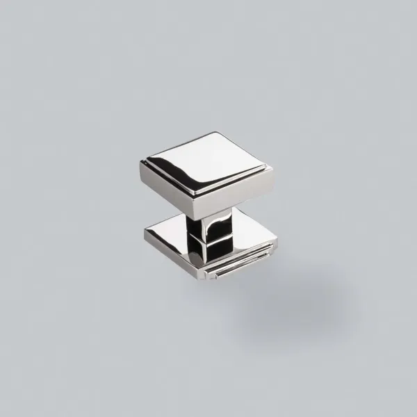Knob Fitzrovia 34x34mm polished nickel