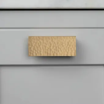 Handle Geddes CC64mm L84mm brass 