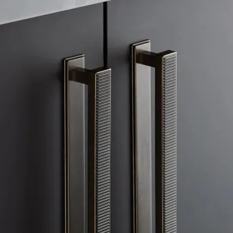 Plate for handle Barrington 160/190mm polished brass