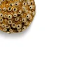 Knob CAVIAR Ø40mm H28mm polished brass 