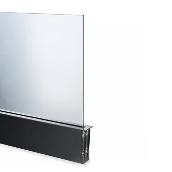 Laikiklis stiklo panelės L1000mm, juoda