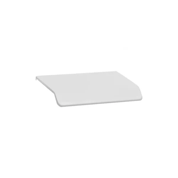 Rankenėlė CURVE CC128mm, L200mm, aliuminis matinė balta