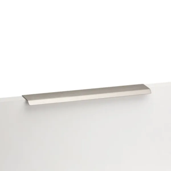 Rankenėlė CURVE CC128mm, L200mm, aliuminis matinė balta