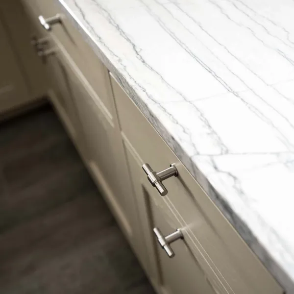 Knob T-type L55mm matt white
