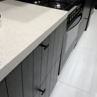 Knob T-type L55mm matt white