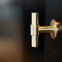 Knob T-type L50mm brass