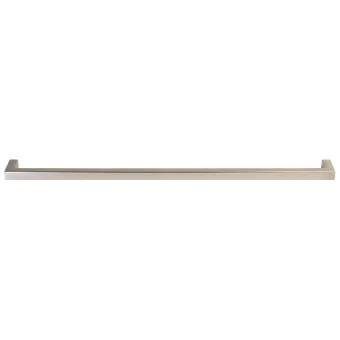 Furniture handle, D handle, zinc alloy, straight-edged 