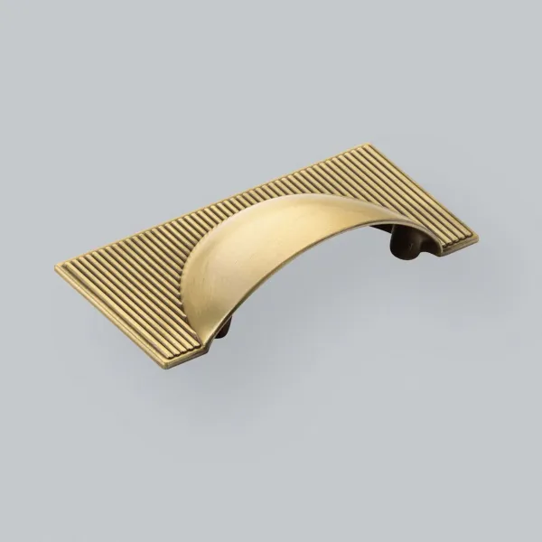 Handle Barrington Cup CC64mm L105mm brushed brass 