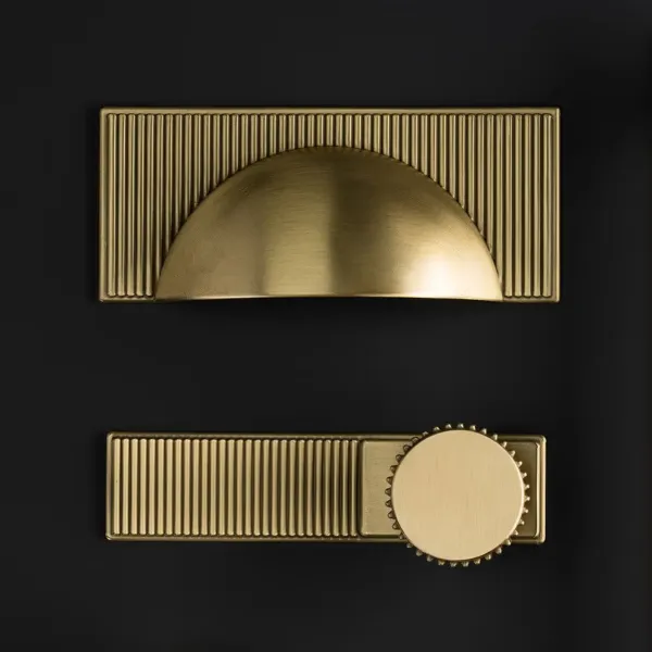 Rankenėlė Barrington Cup CC64mm, L105mm, šlifuotas žalvaris