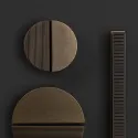 Handle Barrington Eclipse CC96mm L112mm polished brass smooth 