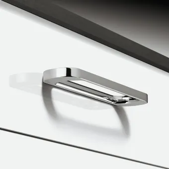 Furniture handle, Finger pull handle, zinc alloy