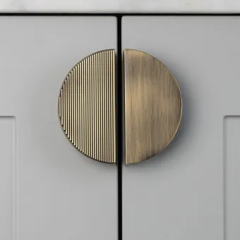 Handle Barrington Eclipse CC96mm L112mm polished nickel smooth 