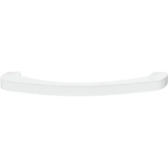Rankenėlė H1325 CC160mm, 180x28mm, matinė balta