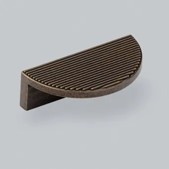 Handle Barrington Eclipse CC96mm L112mm dark bronze ribbed 