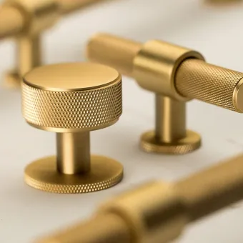Knob Belgravia Ø35mm polished dark bronze 