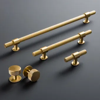 Handle Belgravia CC160mm L242mm brass 