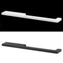 Handle GIRAV ASYMM CC160mm L173mm aluminum matt white 