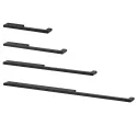 Rankenėlė GIRAV ASYmm, CC160mm, L173mm, aliuminis matinis balta