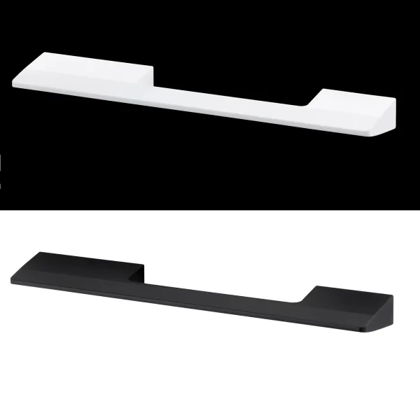 Handle PARISS CC160mm L184mm aluminum matt white 