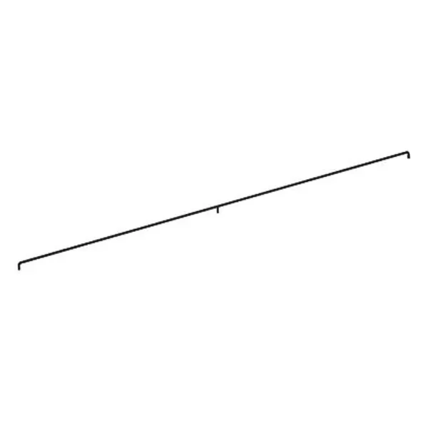 Rankenėlė CC1792mm, L1802mm, su struktūra, juoda