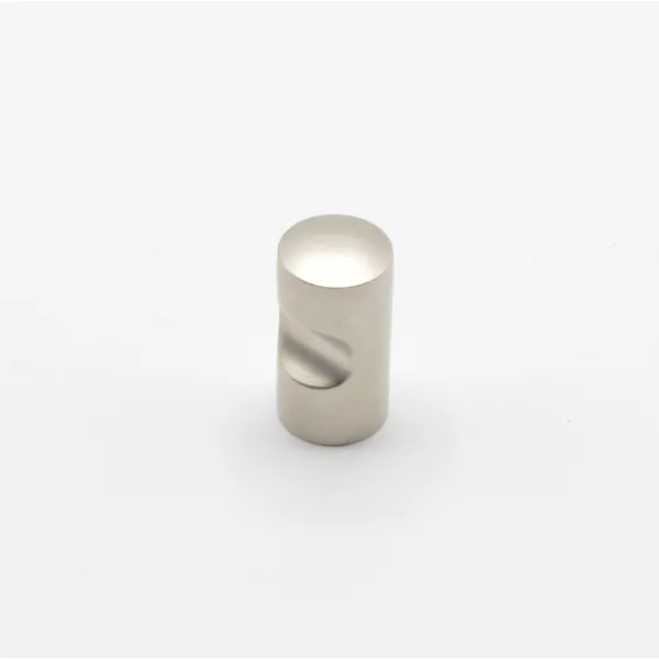 Knob handle Ø12mm, H23mm satin nickel