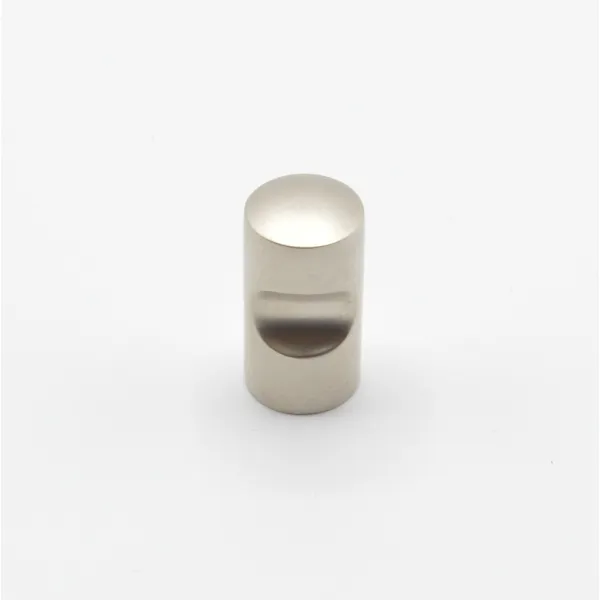 Knob handle Ø12mm, H23mm satin nickel