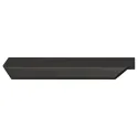 Furniture handle, Edge pull handle, aluminium