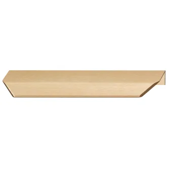 Rankenėlė aliuminio CC128mm, 200x19,7mm, žalvario spalva