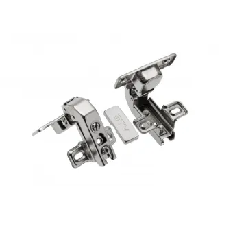 Hinge FI 35mm 90°, short arm, plate H6mm without euro