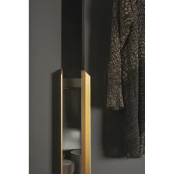 Furniture handle, Edge pull handle, aluminium