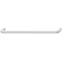 Furniture handle, D handle, steel, round