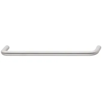 Furniture handle, D handle, steel, round