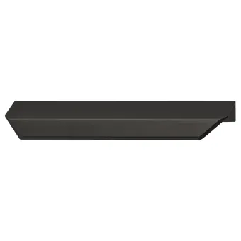 Rankenėlė aliuminio CC64mm, 100x19,7mm, matinė juoda