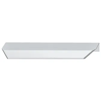 Furniture handle, Edge pull handle, aluminium
