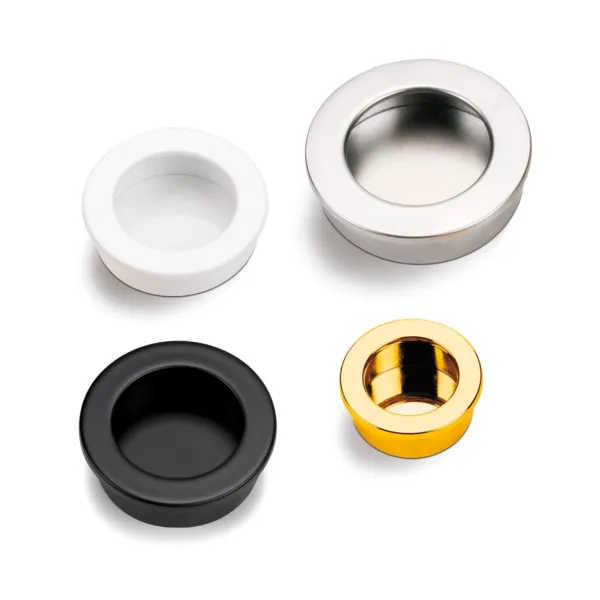 Recessed handle Ø40mm STYLUS black 