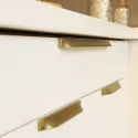Handle CC160mm L190mm bronze