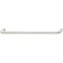 Furniture handle, D handle, steel, round 