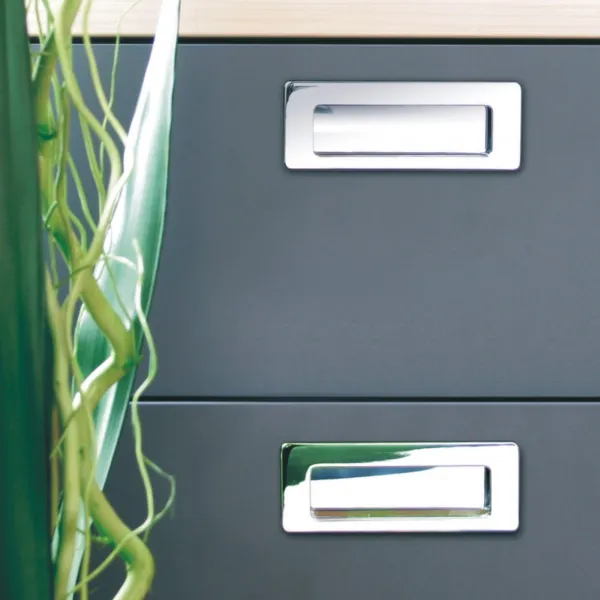 Recessed handle 145x50mm INLAY matt chrome 