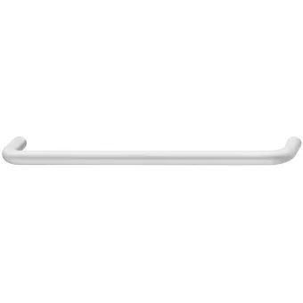 Furniture handle, D handle, steel, round