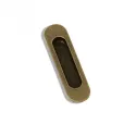 Recessed handle 151x40mm bronze