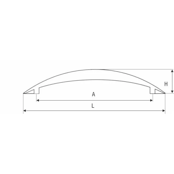 Rankenėlė CC128mm, L166mm, matinis nikelis