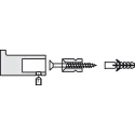 Wardrobe hook, Stainless steel