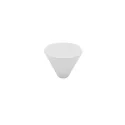 Knob Conic Ø29mm matt white 