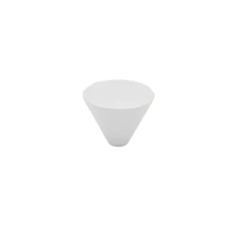 Knob Conic Ø29mm matt white 