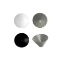 Rankenėlė vieno taško Conic Ø29mm, matinis juoda